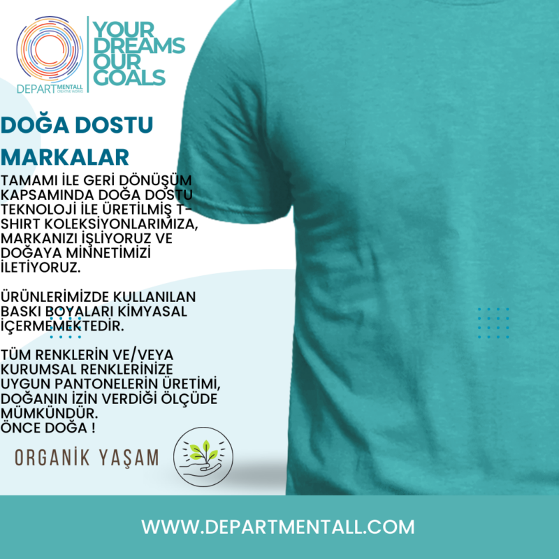 ddt 01 doğa dostu basic t shirt tişört bulut beyaz