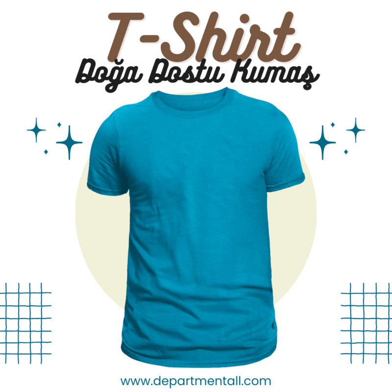 ddt 09 doğa dostu basic t shirt tişört okyanus